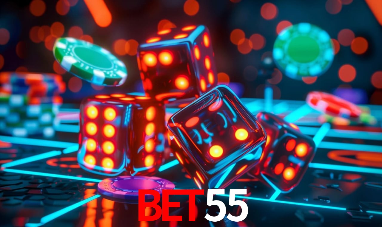 Interface do App bet55